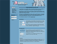 Tablet Screenshot of gjestebok.nuffe.net